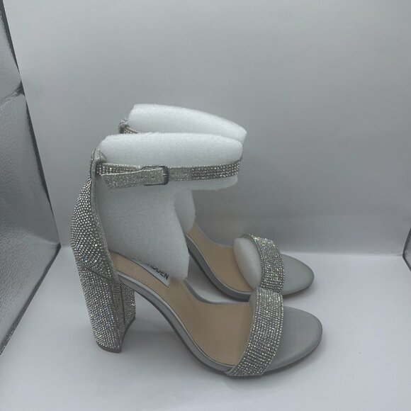 STEVE MADDEN CARRSON RHINESTONES HEELS (7) - Picture 6 of 14